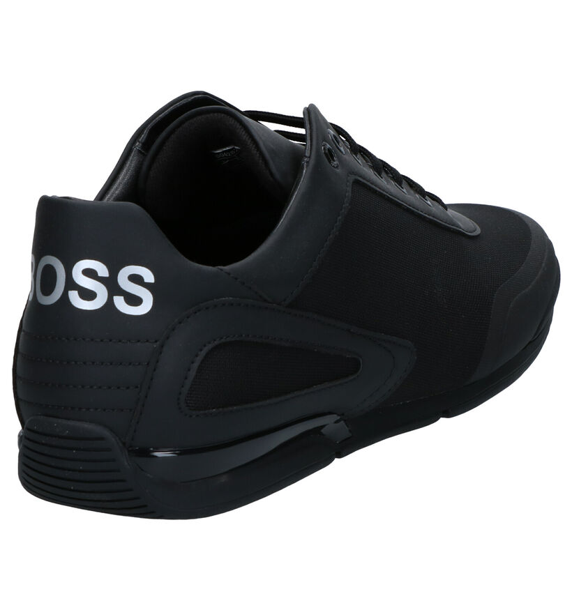 Hugo Boss Chaussures basses en Bleu foncé en simili cuir (267063)