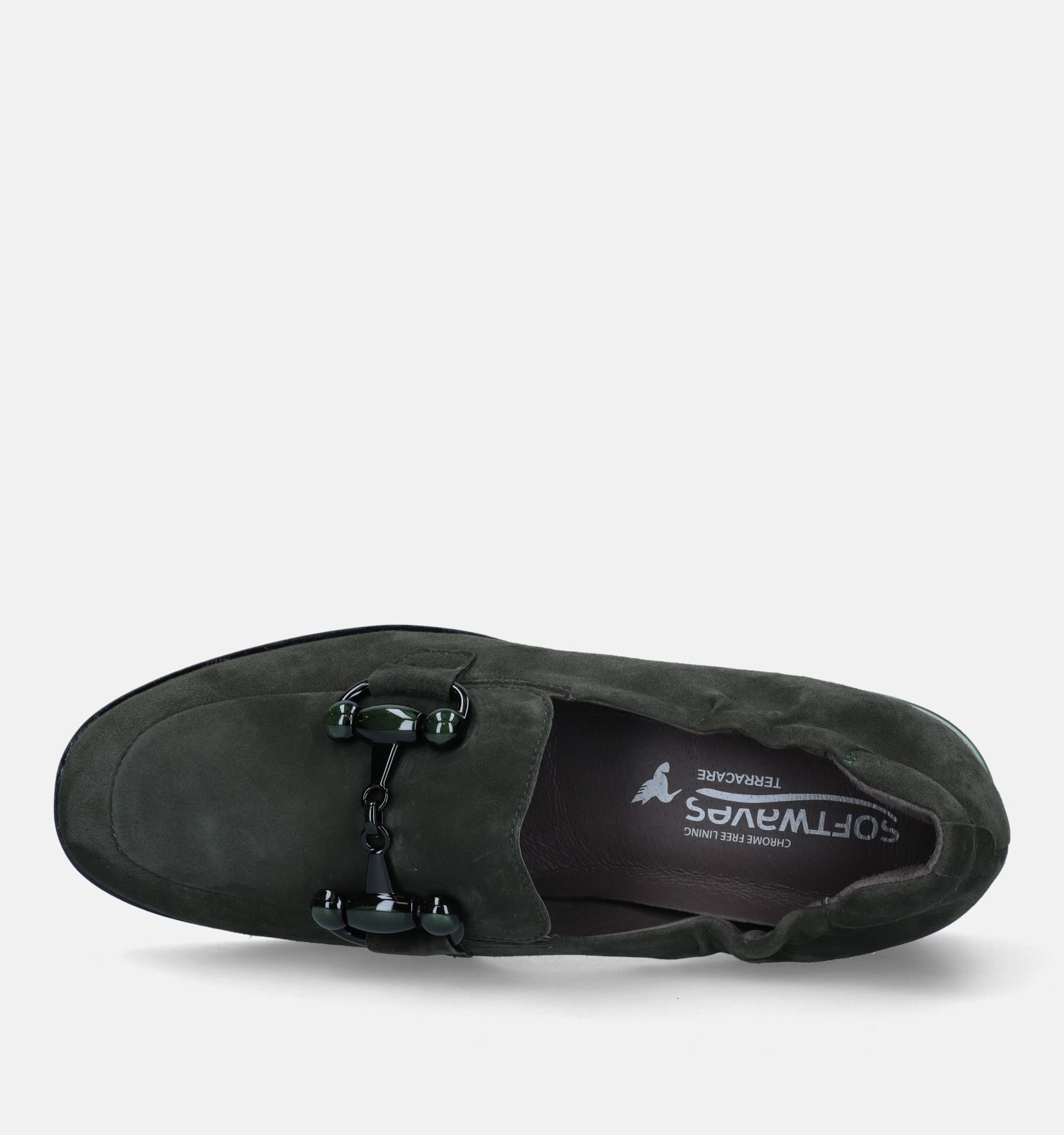 Softwaves Groene Instappers Dames Lage schoenen Online op TORFS.BE