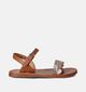 Pom d'Api Plagette Ferns Sandales en Cognac pour filles (354606)