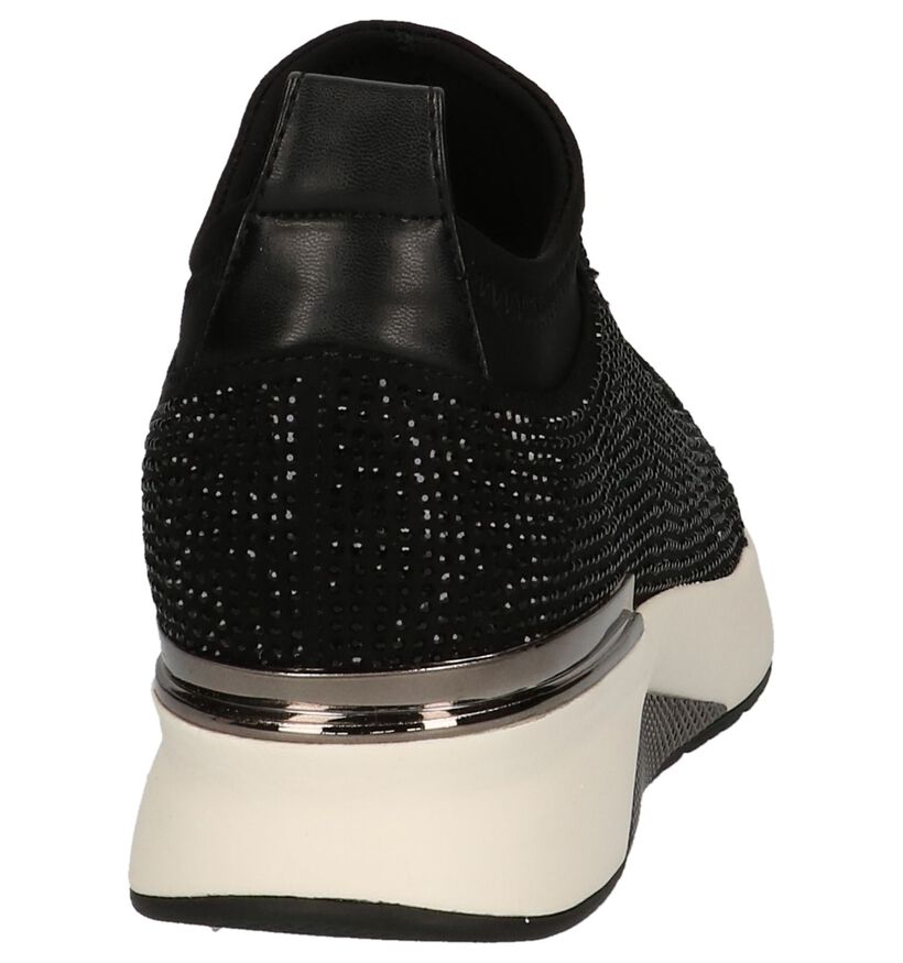 Zwarte Slip-on Sneakers Cafènoir, , pdp