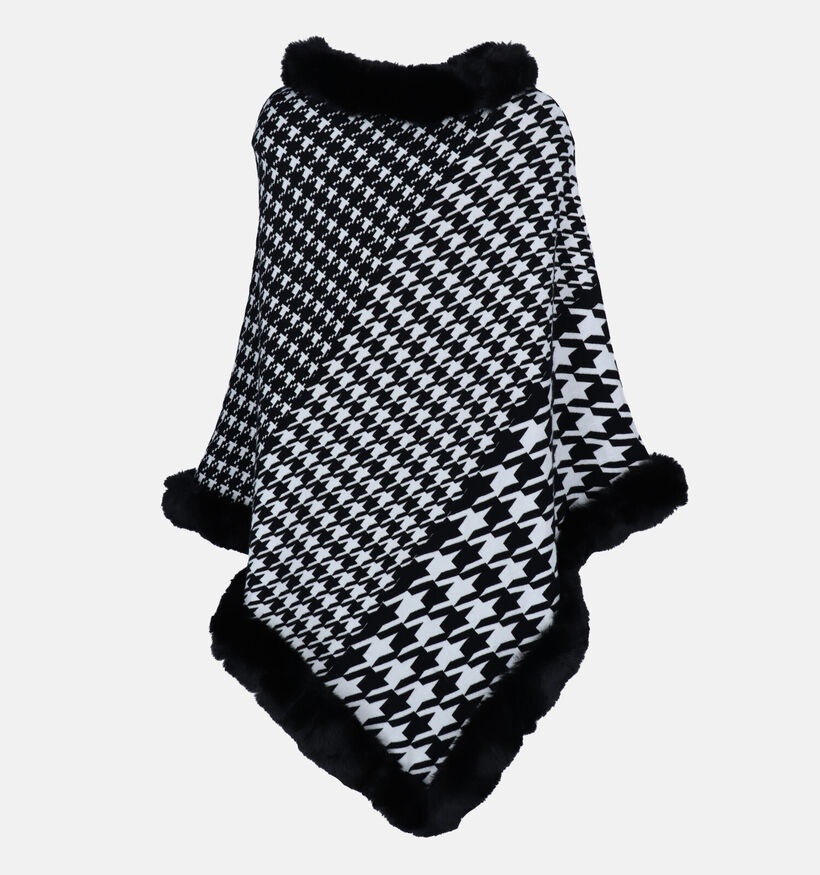 Via Limone Poncho en Noir (325809)