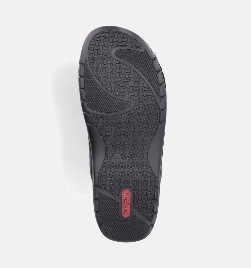 Rieker Zwarte Slippers voor heren (354826)