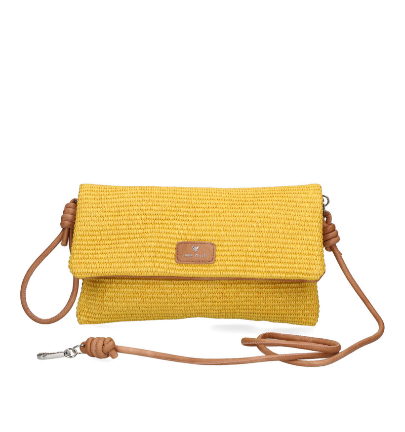 Pepe Moll Gele Clutch in stof (310894)