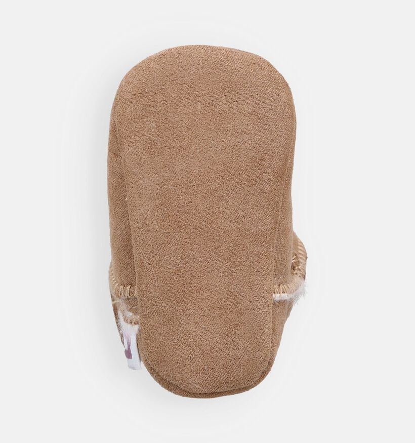 Little David Chaussons pour b&eacute;b&eacute; en Beige pour filles, gar&ccedil;ons (374188)