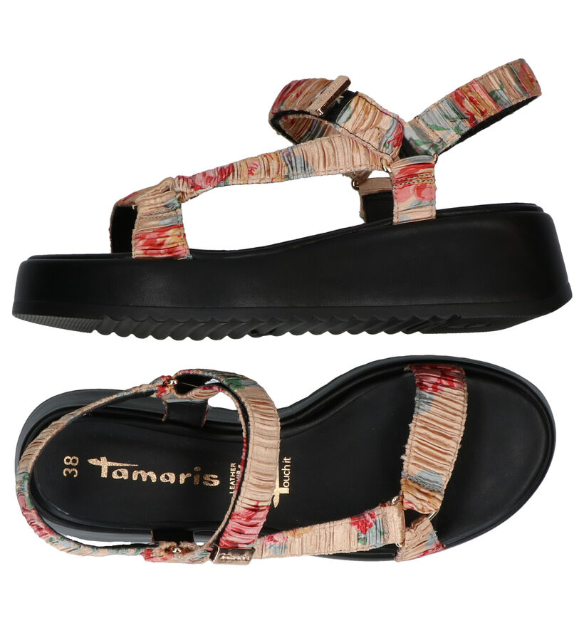 Tamaris Touch it Sandales en Multicolor en textile (291622)