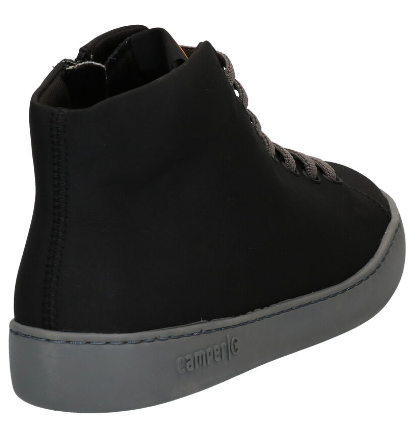 Camper Peu Chaussures hautes en Noir en textile (299802)