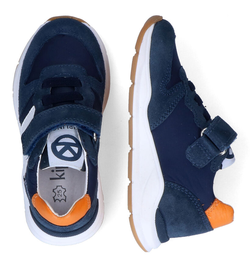 Kipling Djego Chaussures à velcro en Bleu pour garçons (308269) - pour semelles orthopédiques