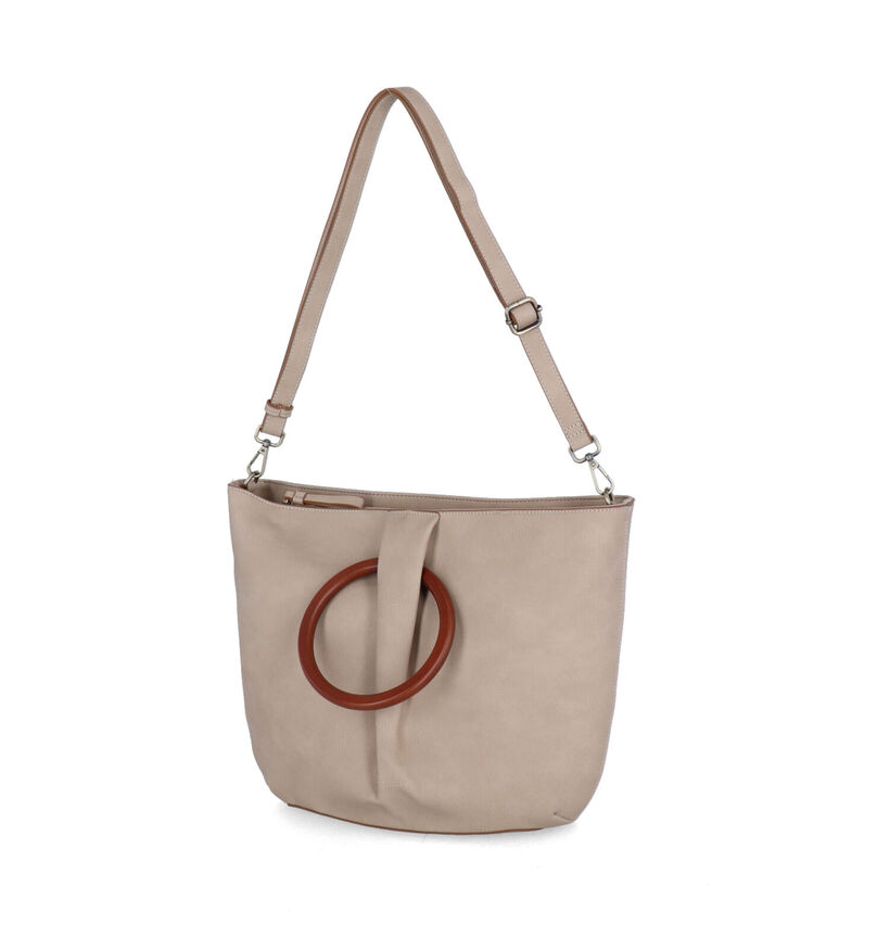 Woomen Acacia Beige Handtas in kunstleer (307425)