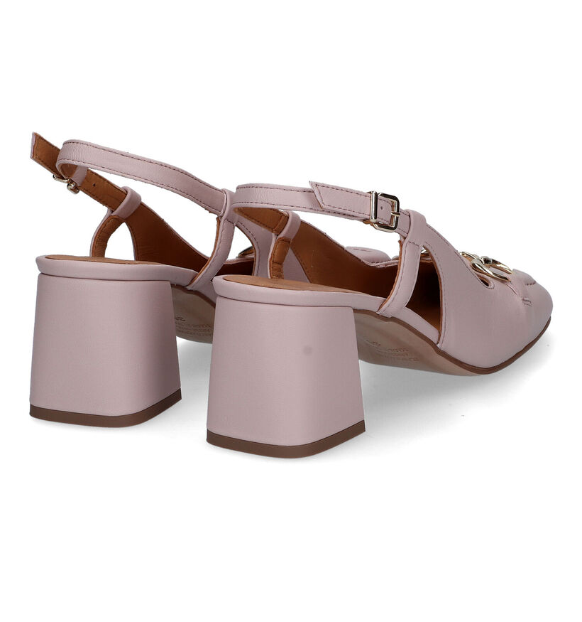 Pedro Miralles Escarpins slingback en Rose foncé pour femmes (308400)