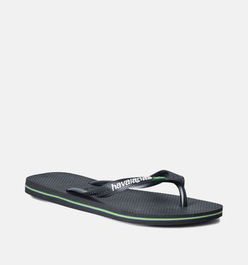 Havaianas Slippers Zwart/Blauw/Groen