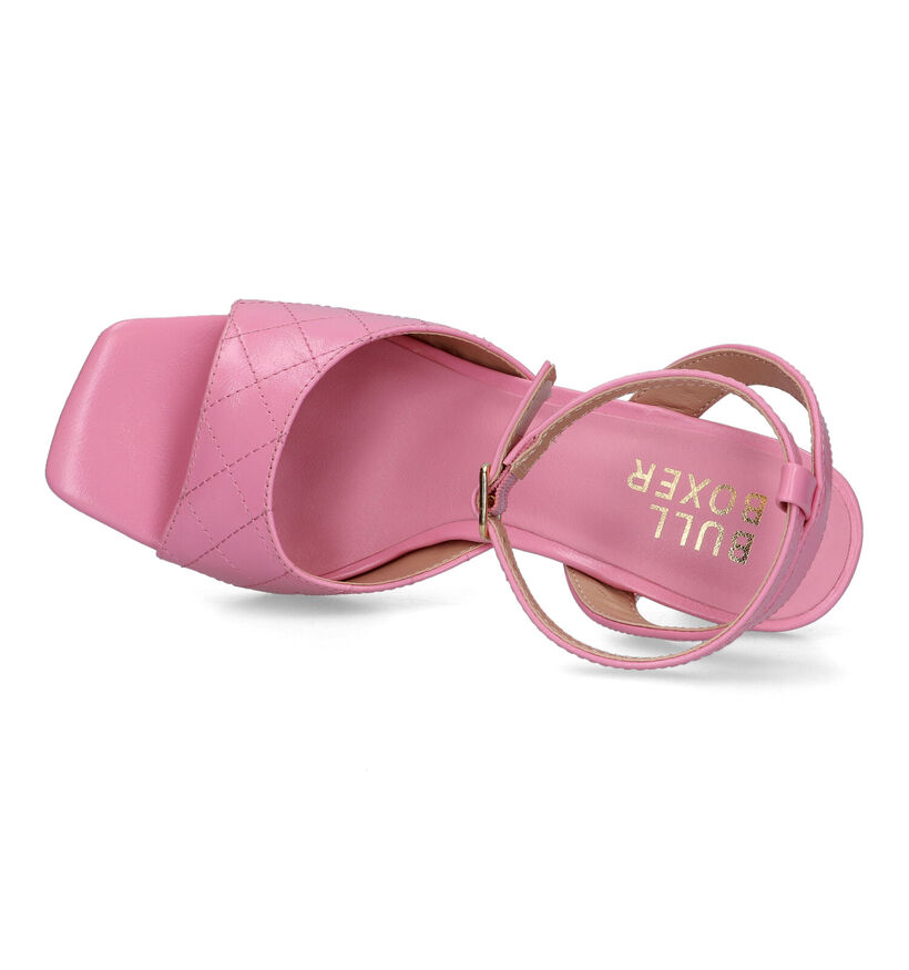 Bullboxer Sandales à talons en Rose pour femmes (324221)