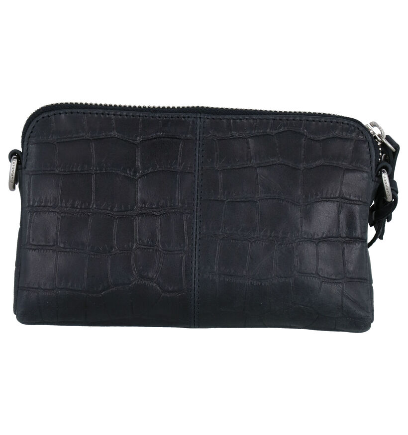 Burkely Croco Caia Kaki Crossbody Tas in leer (297522)