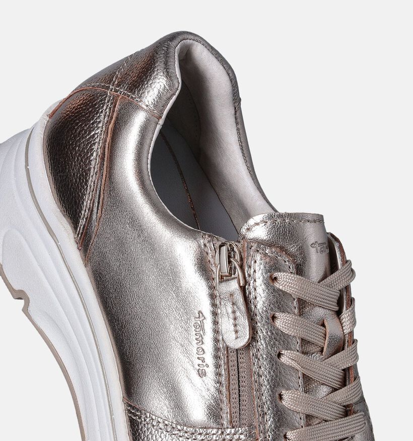 Tamaris Pure Relax Gouden Sneakers voor dames (351574) - geschikt voor steunzolen