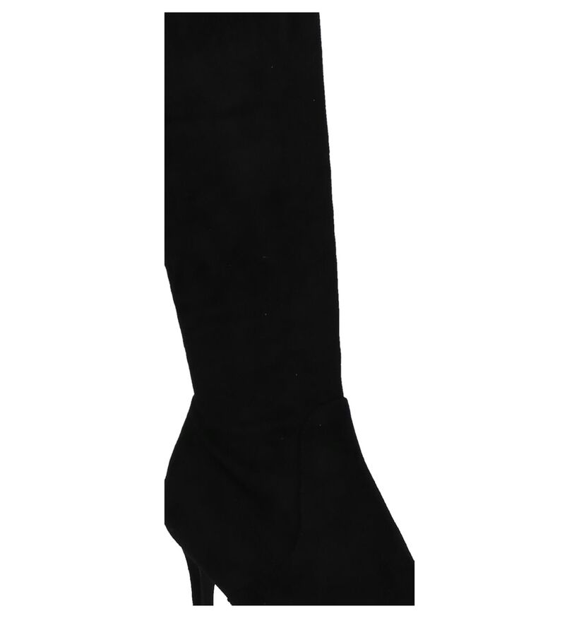 Steve Madden Cuissardes en Noir en textile (229772)