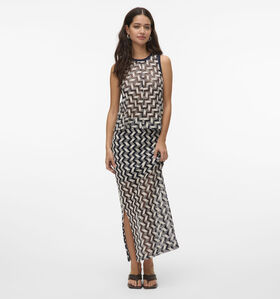 Vero Moda Tikka Jupe longue en Bleu pour femmes (358778)