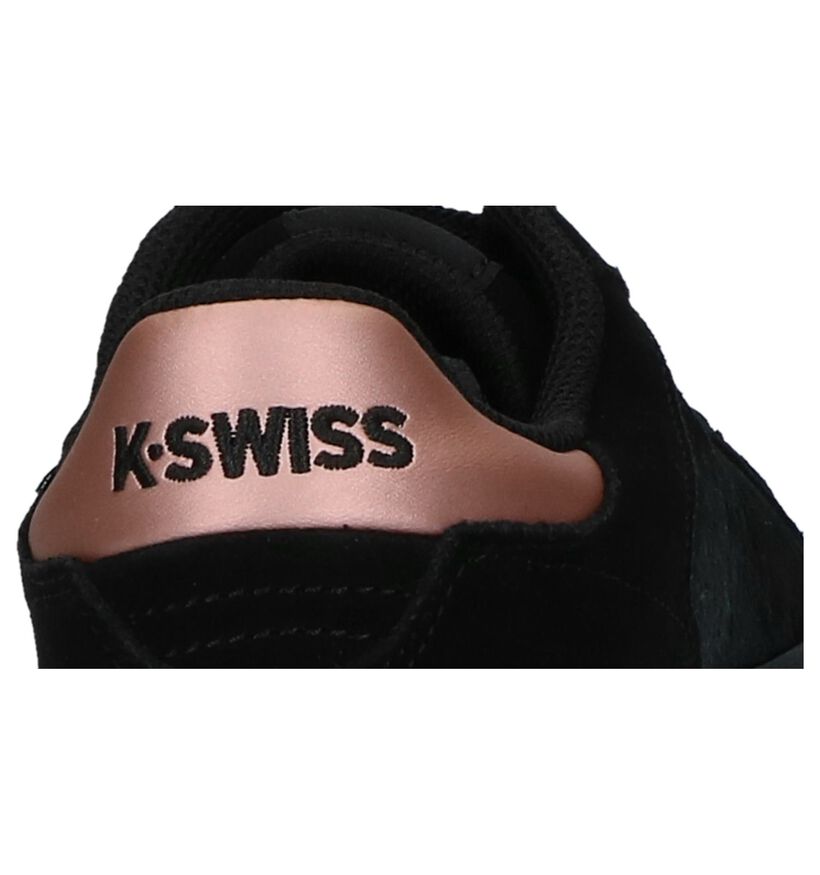 Geklede Sneakers K-Swiss Dalia Zwart in daim (225409)