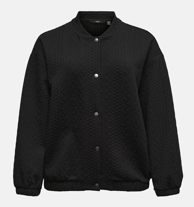 Vero Moda Curve Janni Zwarte Bomberjas voor dames (364702)