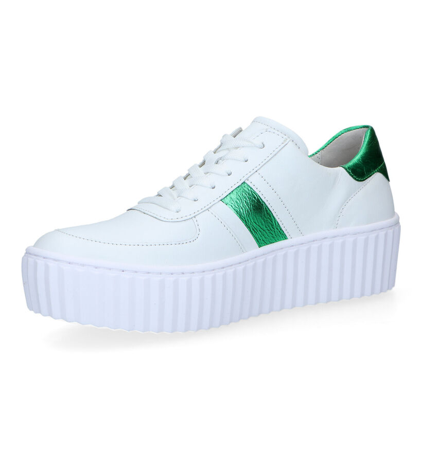 Gabor Best Fitting Witte Sneakers voor dames (323423) - geschikt voor steunzolen