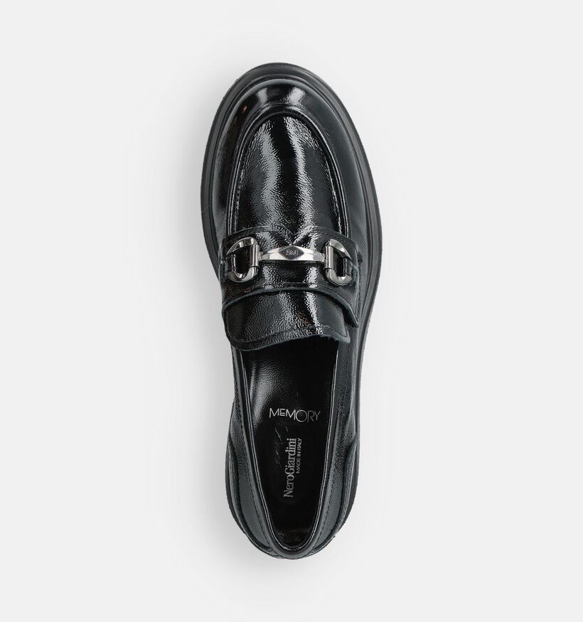 NeroGiardini Zwarte Mocassins met hak voor dames (363916)