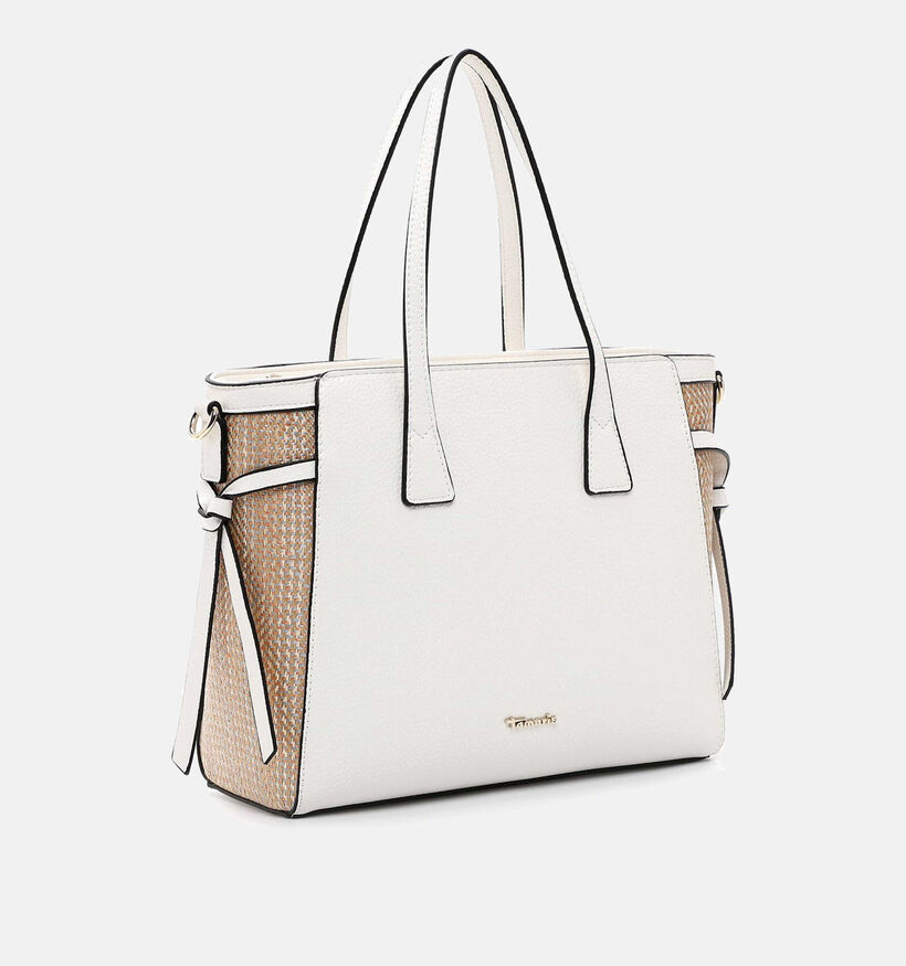 Tamaris Finja Cabas zippé en Blanc pour femmes (355637)