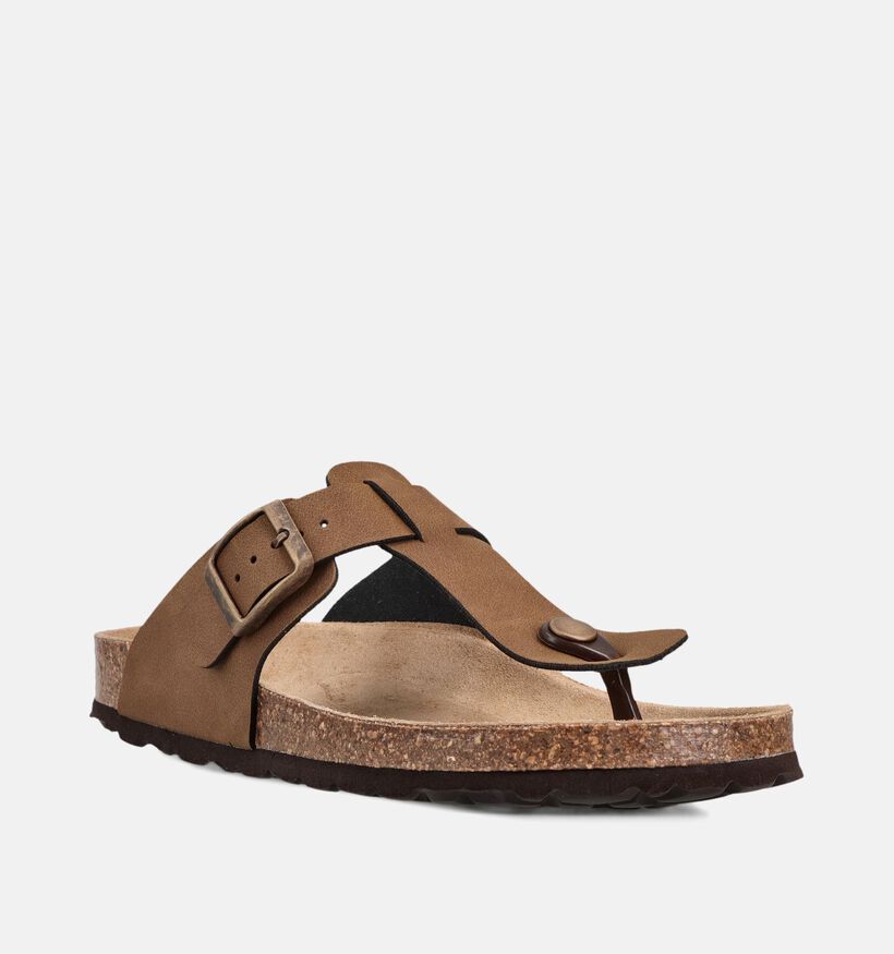 Little David Sunset Nu-pieds en Brun fonc&eacute; pour filles, gar&ccedil;ons (373100)