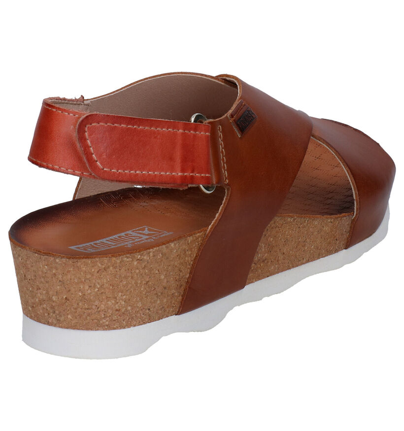 Pikolinos Mahon Sandales en Cognac pour femmes (339571)