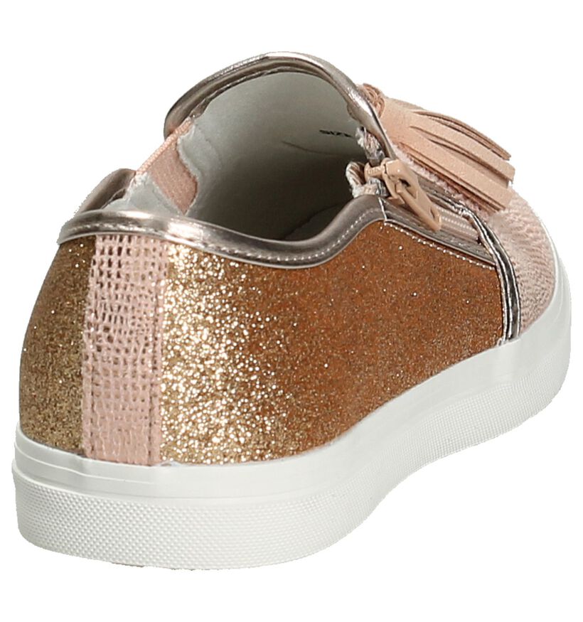 Kipling Bafi Roze Slip-On Sneakers, , pdp