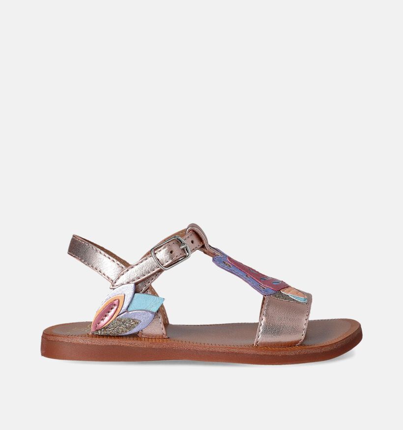 Pom d'Api Plagette Papillon Bronze Sandalen voor meisjes (354611)