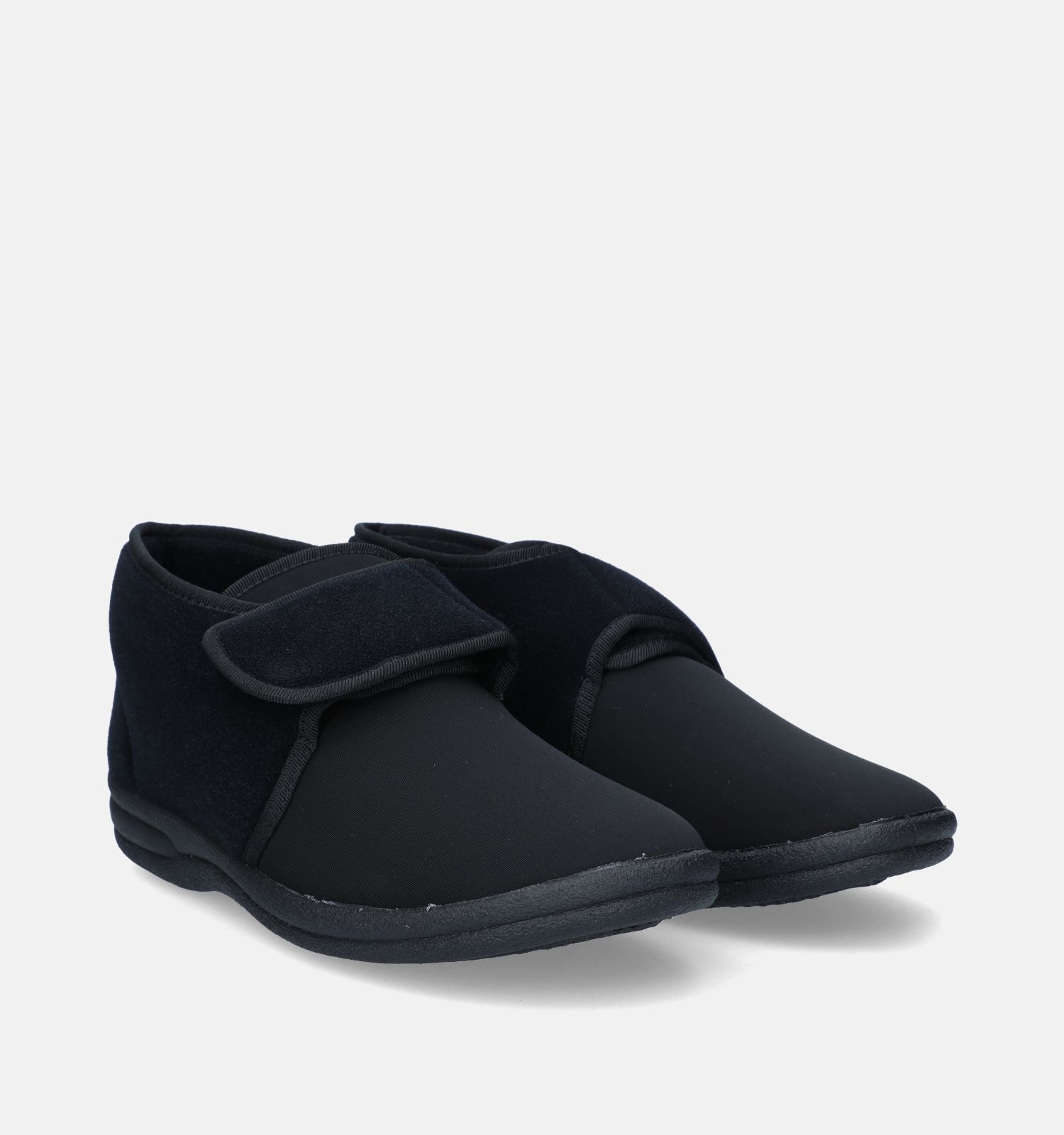 Podowell Blizzard Zwarte Orthopedische Pantoffels Heren Pantoffels Online op TORFS.BE