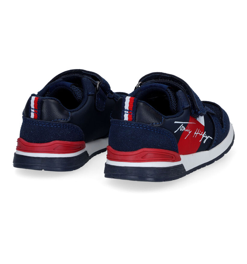 Tommy Hilfiger Baskets basses en Bleu foncé pour garçons (303929)