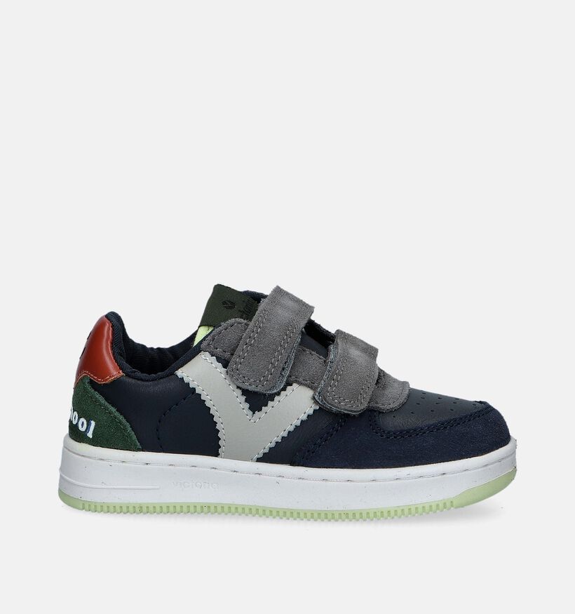 Victoria Blauwe Velcroschoenen voor jongens (347123)