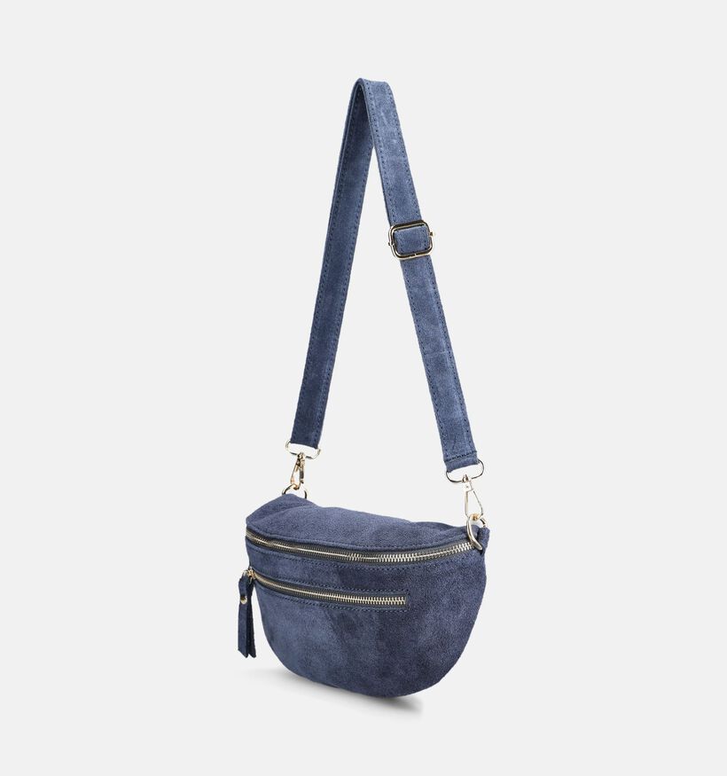 Via Limone Sac port&eacute; crois&eacute; en Bleu pour femmes (376322)