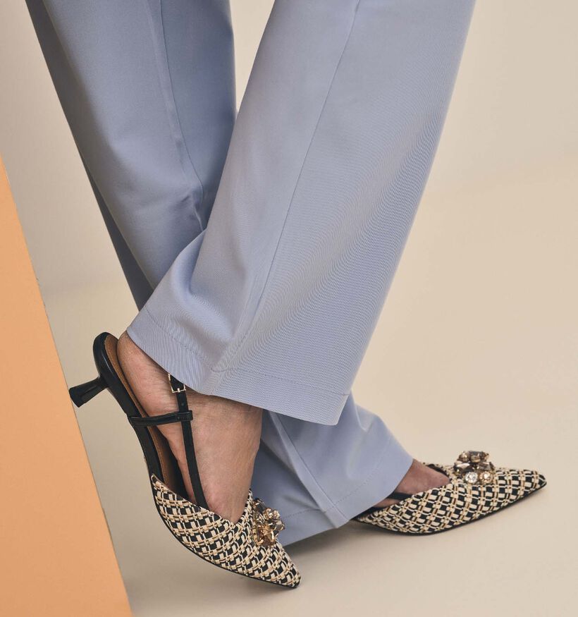 Tamaris Escarpins slingback en Noir pour femmes (367687)