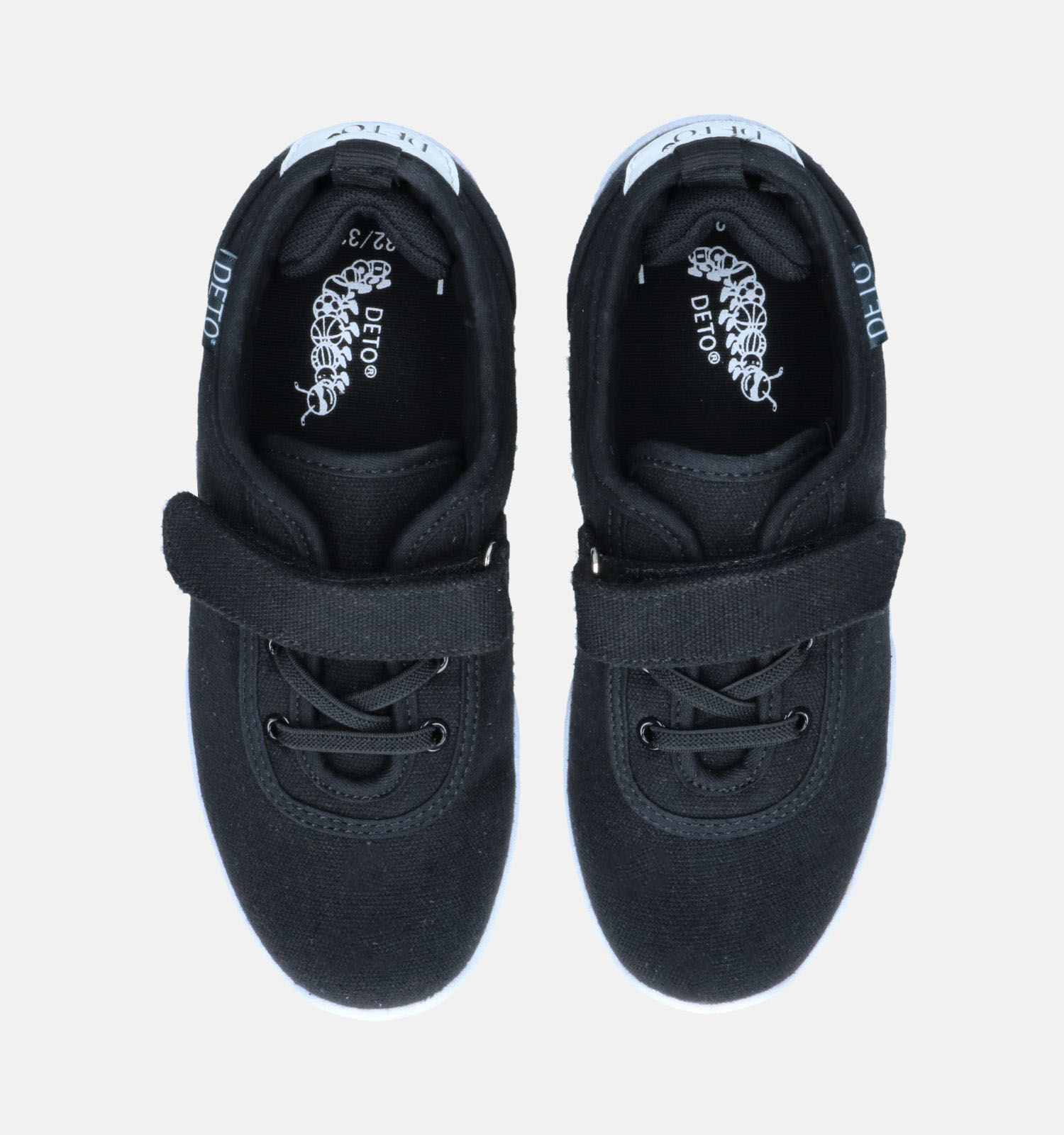 Deto Zwarte Sportschoenen Jongens Meisjes Sportschoenen Online op TORFS .BE
