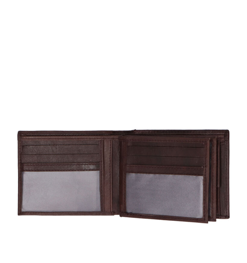 Euro-Leather Bruine Portefeuille voor heren (353553)