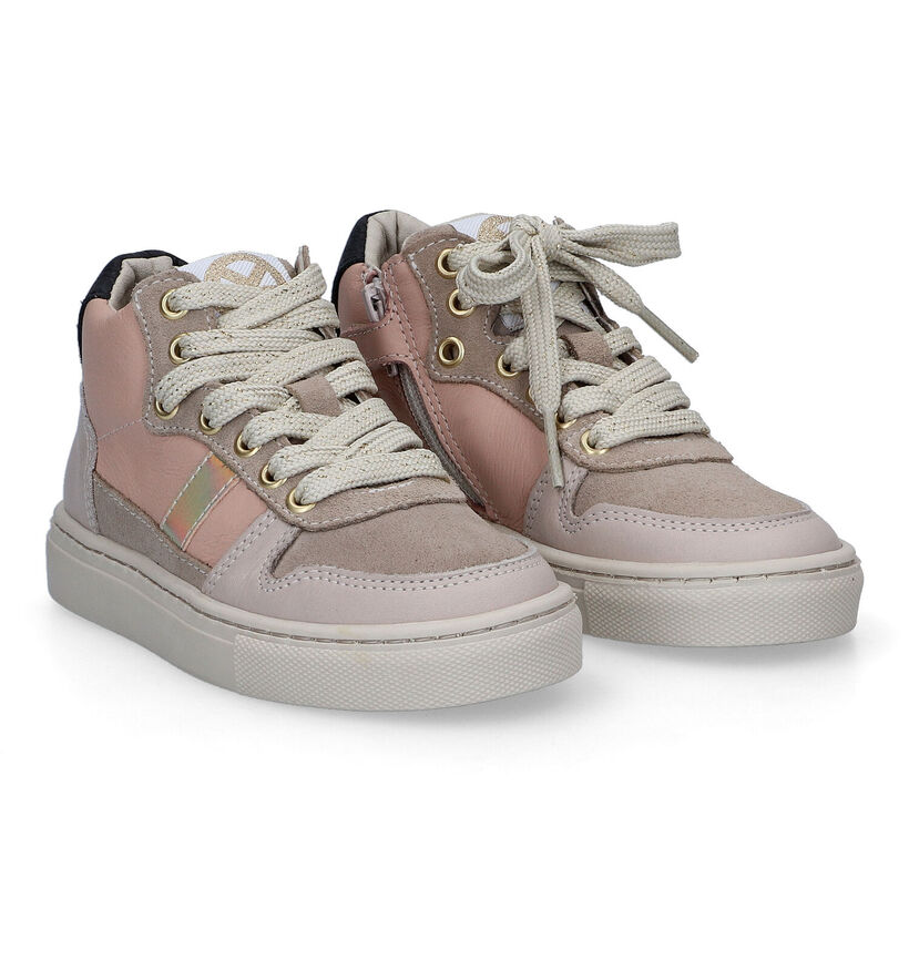 Kipling Kinou Taupe Sneakers voor meisjes (316183) - geschikt voor steunzolen