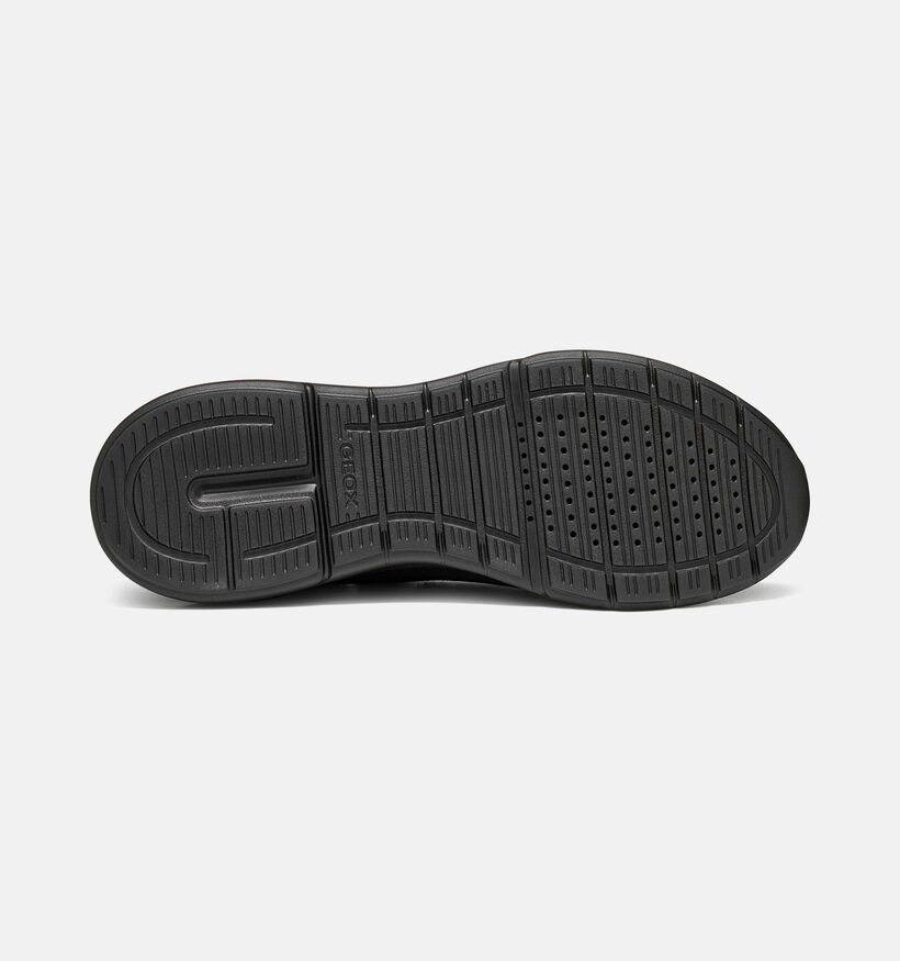 Geox Klaiver Plus Zwarte Sneakers voor heren (377704) - geschikt voor steunzolen