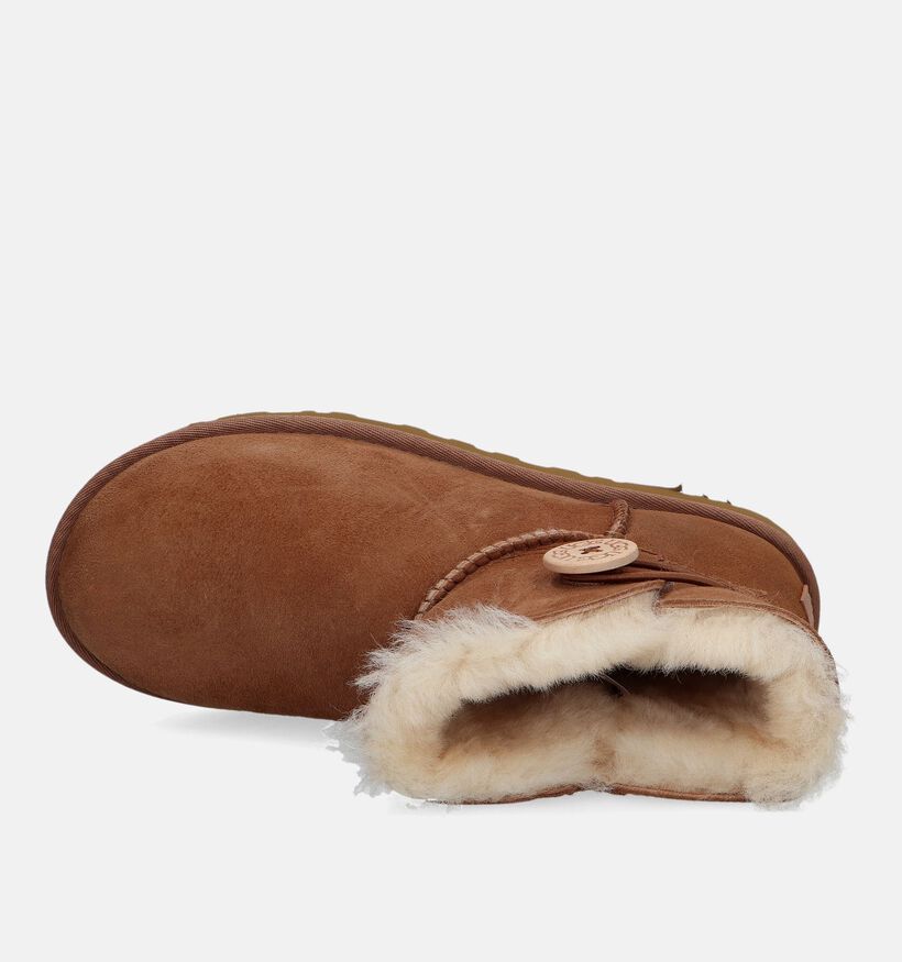 UGG Mini Bailey Bottes en Cognac pour femmes (329263)