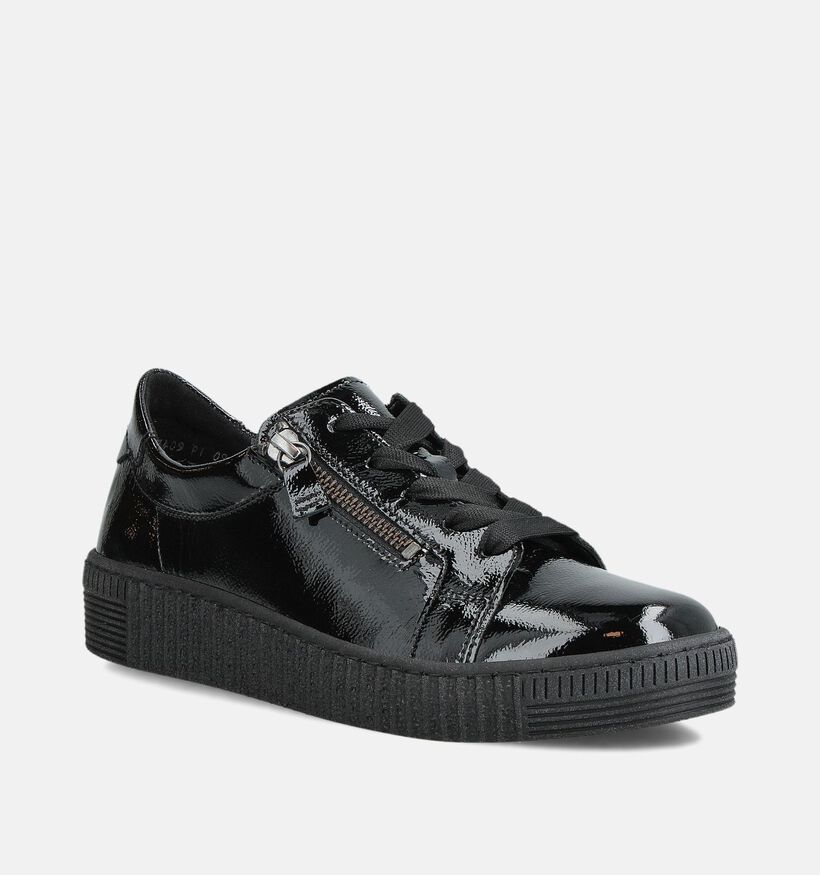 Gabor Chaussures à lacets en Noir pour femmes (363099) - pour semelles orthopédiques