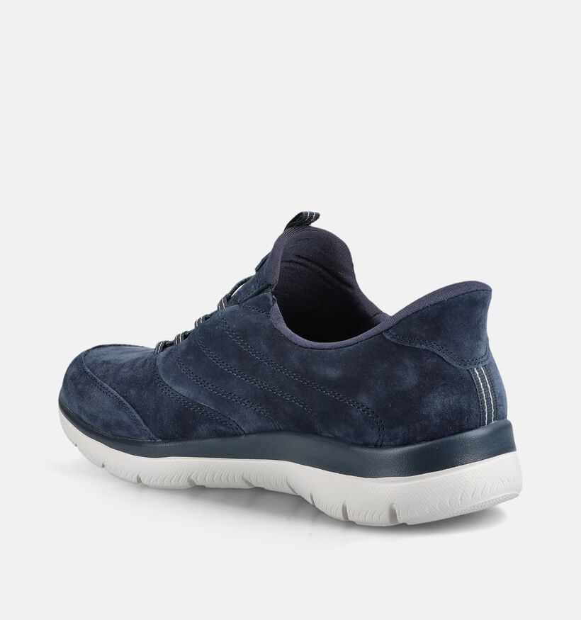 Skechers Donkerblauwe Summits Sneakers voor dames (376999)
