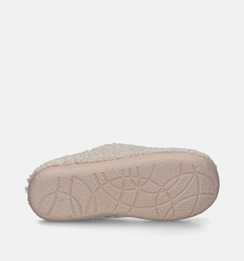 Torfs Home Pantoufles ouvertes en Beige pour femmes (349391)