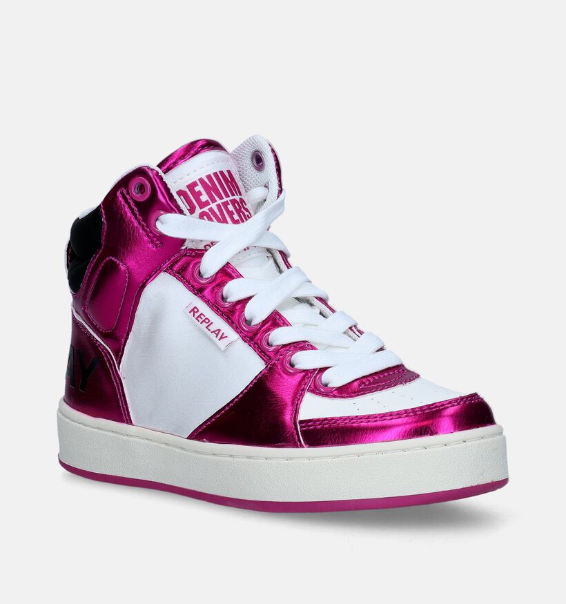 Replay Cobra 10 Fuchsia Sneakers voor meisjes (336745)
