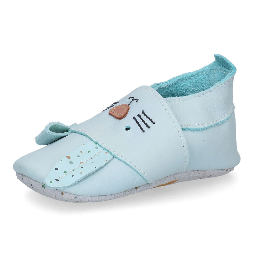 Bobux Hopsy Chaussons pour bébé en Turquoise pour filles (330700)