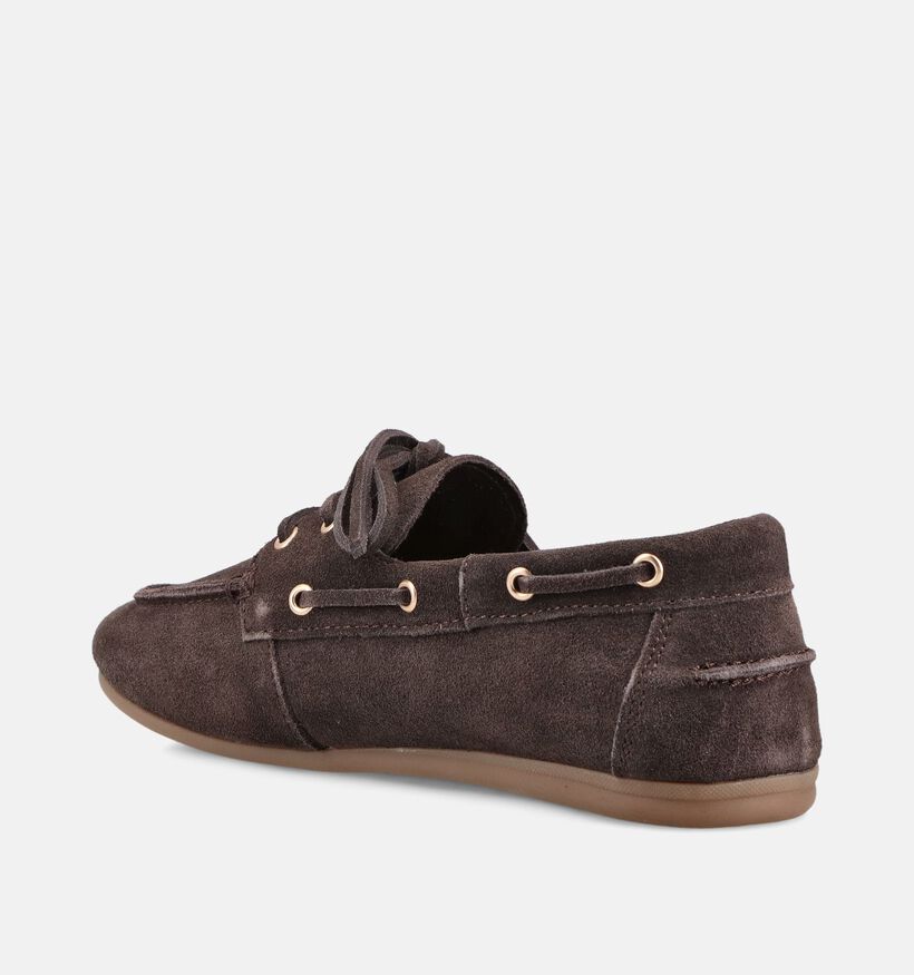 Laurent David x Libelle Donkerbruine Bootschoenen voor dames (375811) - geschikt voor steunzolen