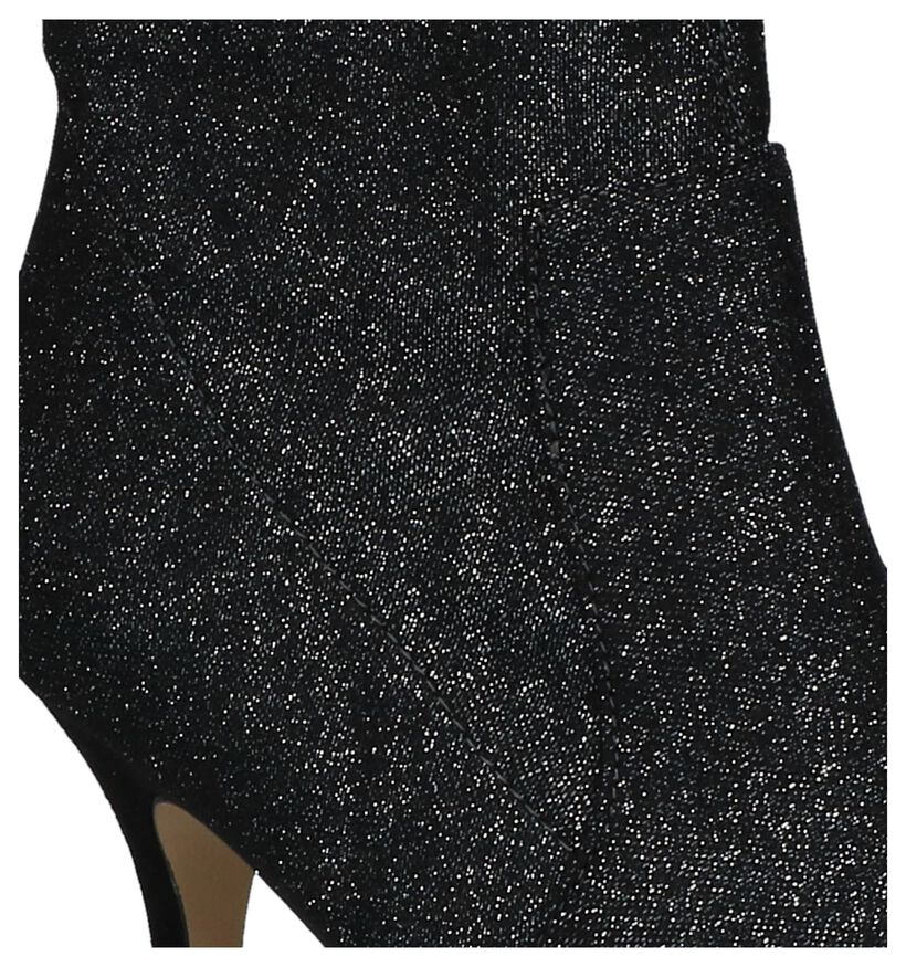 Lotus Bottines à talons en Argent en textile (226593)