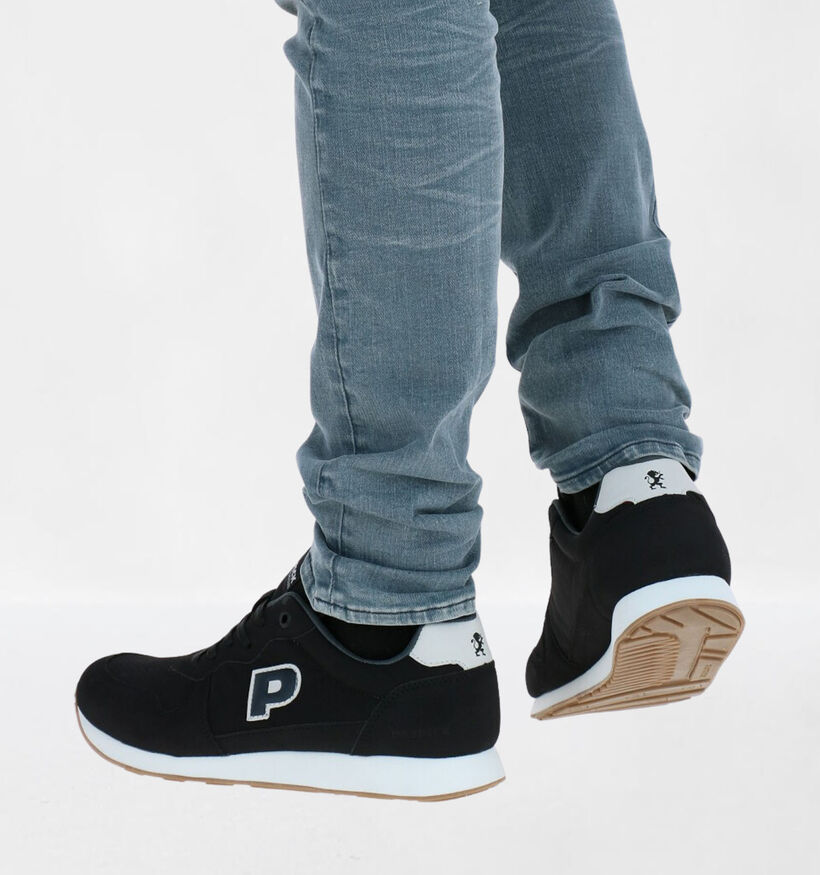 Patrick Vegan Zwarte Sneakers in stof (291122)