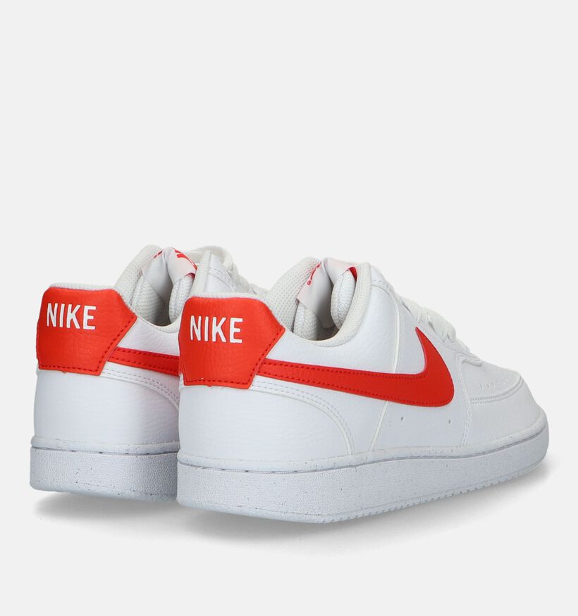 Nike Court Vision Next Nature Baskets en Blanc pour hommes (328023)