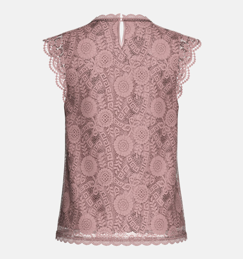 Pieces Olline Blouse en dentelle en Rose pour femmes (351104)
