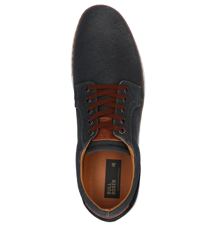 Bullboxer Chaussures à lacets en Gris foncé pour hommes (316061) - pour semelles orthopédiques