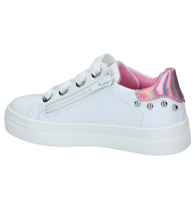 Asso Witte Sneakers in kunstleer (289330)